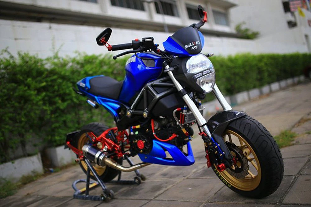Tiếp tục về những chiếc Ducati Mini độ đồ hiệu tại Việt Nam  Mô Tô Việt