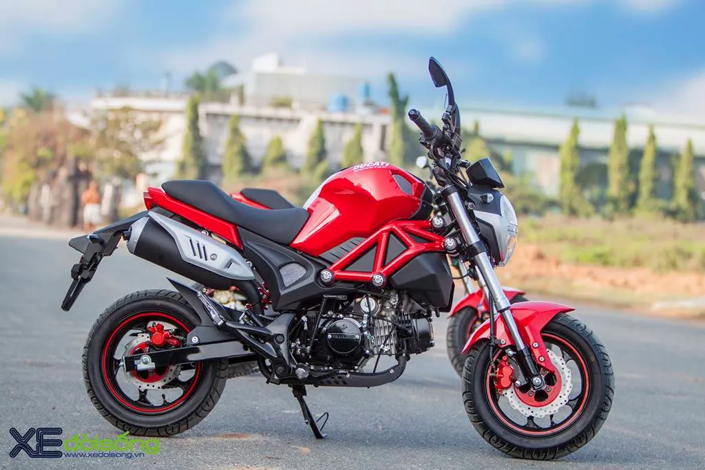 Ducati Mini Monster 110 - 30 triệu cho cái bẫy với những ai yêu Ducati - Mô  Tô Việt